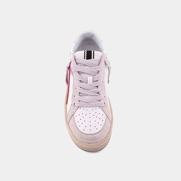 NEW SHU SHOP kid's salma sneakers in fuchsia - Picture 6 of 7